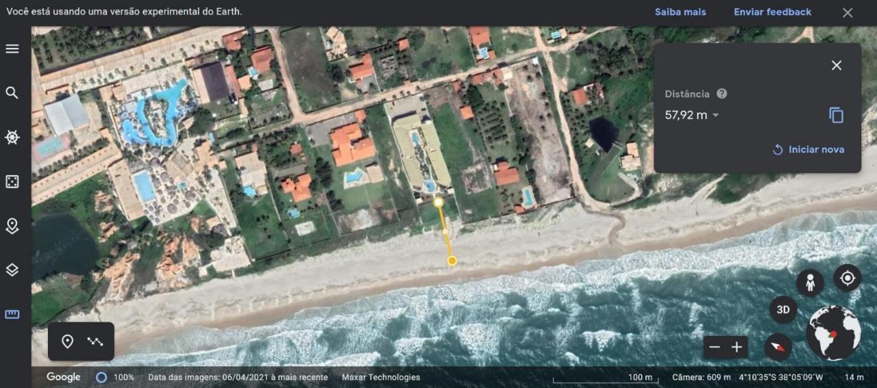 Apartamento A 60 Metros Para Pe Na Areia - The Fountains - Apto 105 เบเบรีเบ ภายนอก รูปภาพ